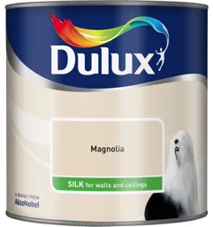 Dulux Magnolia Silk Emulsion paint, 2.5L