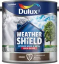 Dulux Weathershield Conker Gloss Metal & wood paint, 2.5L