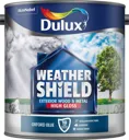 Dulux Weathershield Oxford blue Gloss Metal & wood paint, 2.5L