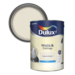 Dulux Natural calico Matt Emulsion paint, 5L