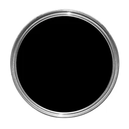 Dulux Non-drip Black Gloss Metal & wood paint, 0.75L