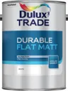 Dulux Durable Flat Matt Trade 5ltr White