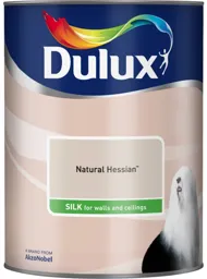 Dulux Luxurious Natural hessian Silk Emulsion paint, 5L
