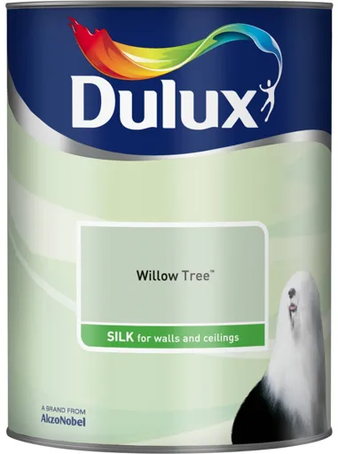 Dulux Luxurious Willow tree Silk Emulsion paint, 5L