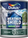 Dulux Weathershield Heathland green Satin Metal & wood paint, 750ml