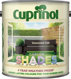 Cuprinol Garden shades Seasoned oak Matt Wood paint, 2.5L