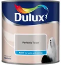 Dulux Neutrals Perfectly taupe Matt Emulsion paint, 2.5L