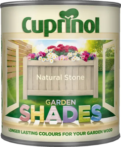 Cuprinol Garden shades Natural stone Matt Wood paint, 1L