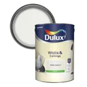 Dulux Luxurious White cotton Silk Emulsion paint, 5L