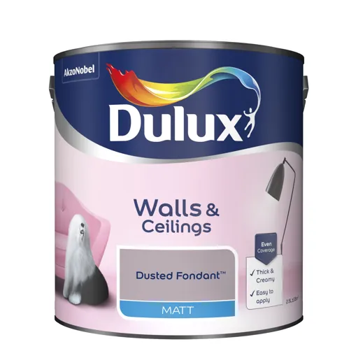 Dulux Dusted fondant Matt Emulsion paint, 2.5L