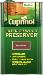 Cuprinol Exterior Wood Preserver (Acorn Brown) 5ltr