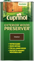 Cuprinol Exterior Wood Preserver (Chestnut) 5ltr