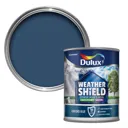 Dulux Weathershield Oxford blue Satin Metal & wood paint, 750ml