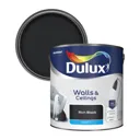 Dulux Rich black Matt Emulsion paint, 2.5L