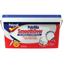 Polycell Smooth Over for Damaged and Textured Walls - 5l