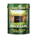 Cuprinol Less mess fence care Rich oak Matt Treatment 5L