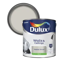 Dulux Pebble shore Silk Emulsion paint, 2.5L