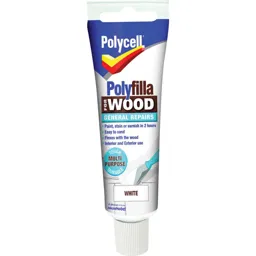 Polycell Polyfilla for Wood General Repairs - White, 75g