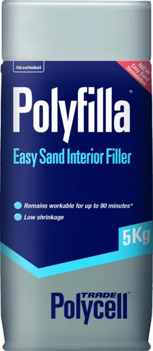 Polyfilla Trade Easy Sand Interior Filler 5Kg