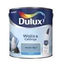 Dulux Nordic sky Matt Emulsion paint, 2.5L