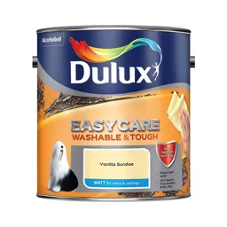 Dulux Easycare Vanilla sundae Matt Emulsion paint 2.5L