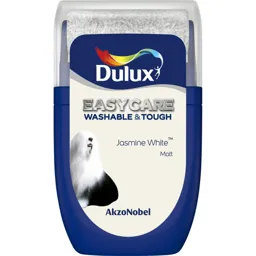 Dulux Easycare Jasmine white Matt Emulsion paint, 30ml Tester pot