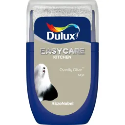 Dulux Easycare Overtly olive Matt Emulsion paint, 30ml Tester pot