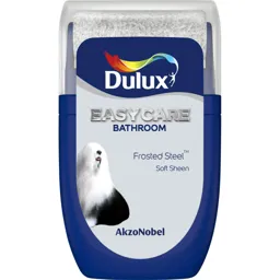 Dulux Easycare Frosted steel Soft sheen Emulsion paint, 30ml Tester pot