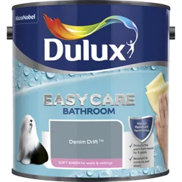 Dulux Easycare Bathroom Denim drift Soft sheen Emulsion paint, 2.5L