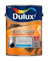 Dulux Easycare Washable & tough Chic shadow Matt Emulsion paint, 5L