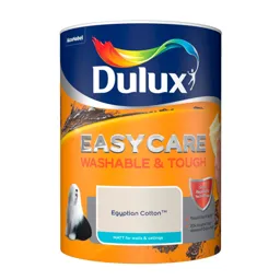 Dulux Easycare Washable & tough Egyptian cotton Matt Emulsion paint, 5L