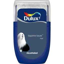 Dulux Standard Sapphire salute Matt Emulsion paint, 30ml Tester pot