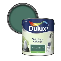 Dulux Emerald glade Silk Emulsion paint, 2.5L