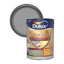 Dulux Weathershield Ultimate protection Concrete grey Smooth Matt Masonry paint, 5L