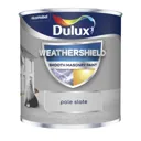 Dulux Weathershield Pale slate Smooth Matt Masonry paint, 0.25L Tester pot