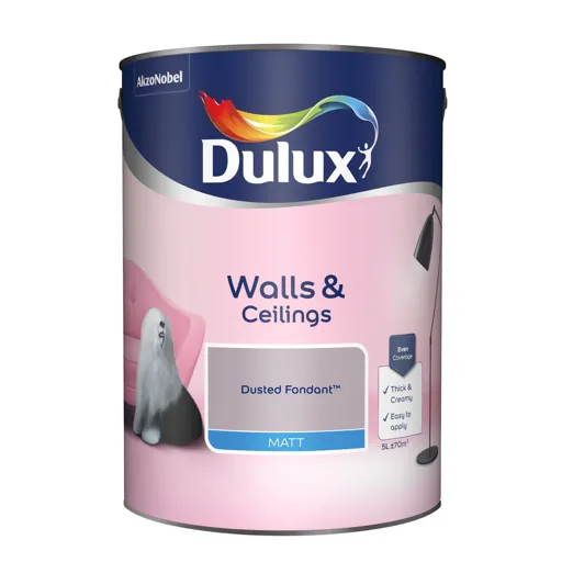 Dulux Dusted fondant Matt Emulsion paint, 5L