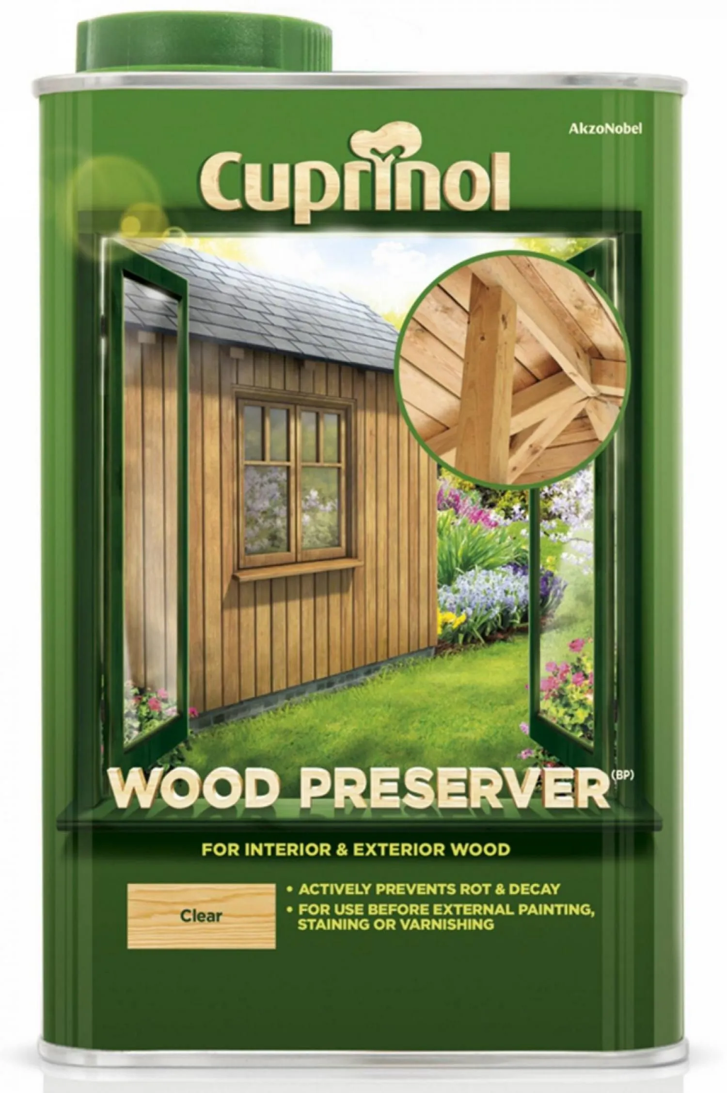 Cuprinol Wood Preserver Clear 1ltr