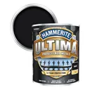 Hammerite Ultima Black Matt Metal paint, 750ml