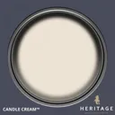 Dulux Heritage Velvet Matt Finish Paint Tester Pot 125ml Candle Cream