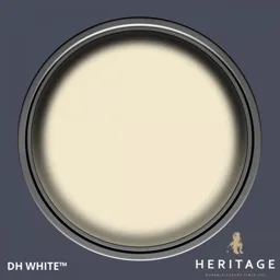 Dulux Heritage Velvet Matt Finish Paint Tester Pot 125ml DH White