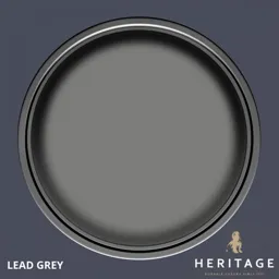 Dulux Heritage Velvet Matt Finish Paint Tester Pot 125ml Lead Grey