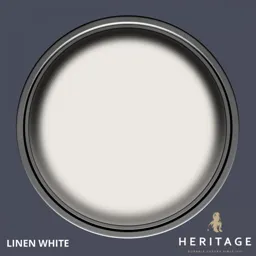 Dulux Heritage Velvet Matt Finish Paint Tester Pot 125ml Linen White