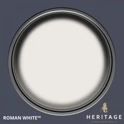 Dulux Heritage Velvet Matt Finish Paint Tester Pot 125ml Roman White