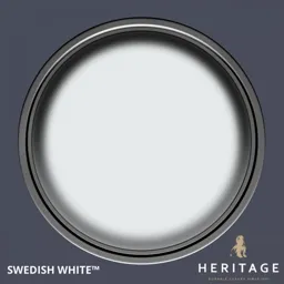 Dulux Heritage Velvet Matt Finish Paint Tester Pot 125ml Swedish White