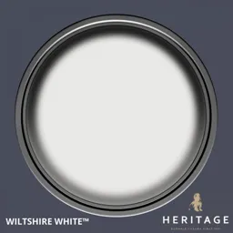 Dulux Heritage Velvet Matt Finish Paint Tester Pot 125ml Wiltshire White