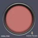 Dulux Heritage Velvet Matt Finish Paint Tester Pot 125ml Coral Pink