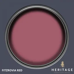 Dulux Heritage Velvet Matt Finish Paint Tester Pot 125ml Fitzrovia Red