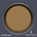 Dulux Heritage Velvet Matt Finish Paint Tester Pot 125ml Masters Gold