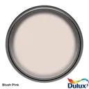 Dulux One coat Blush pink Matt Emulsion paint, 2.5L