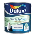 Dulux One coat Rock salt Matt Emulsion paint, 2.5L